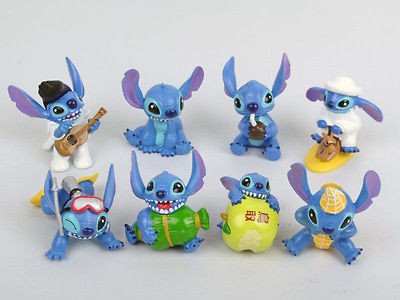 STITCH Figure Toy Stitch Figure Small Toy Collection Figure  Elvis 