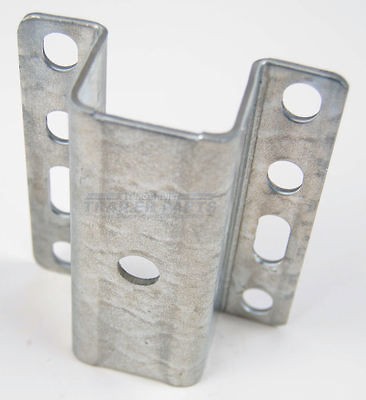   Trailer Guide On Pole Hat Bracket 1 1/2 Galvanized 1/8 Thick Steel