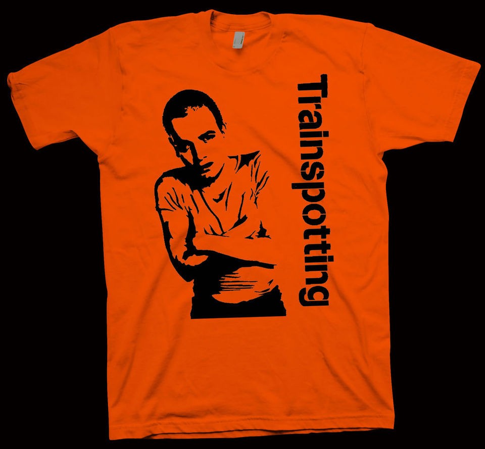 TRAINSPOTTING T Shirt IRVINE WELSH McGREGOR BREMER dvd