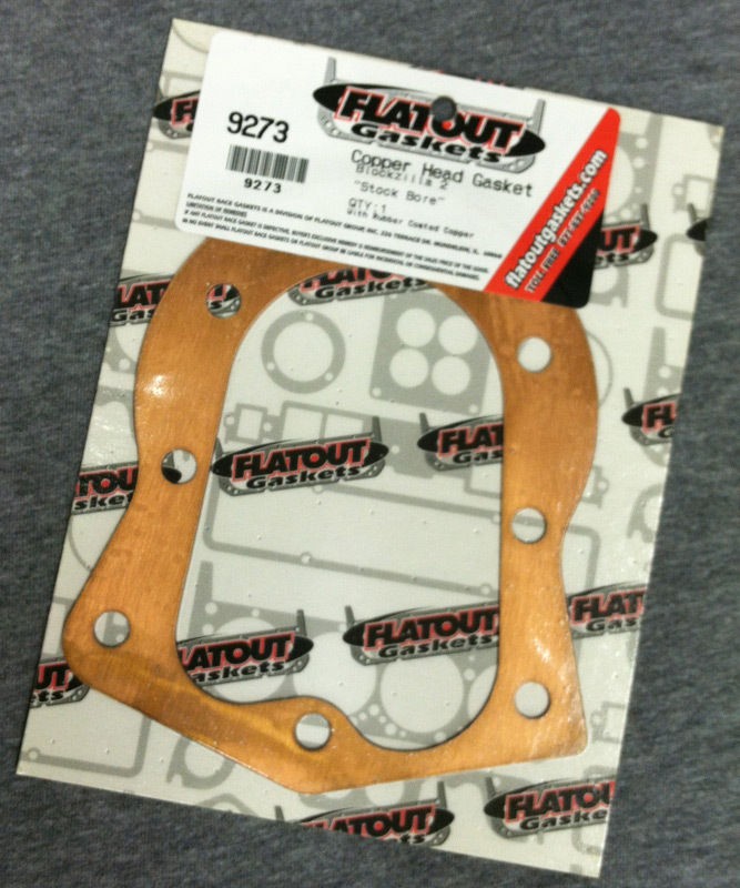   Gasket Blockzilla 2 .194 Bore Coated Junior Drag Go Kart Cart Briggs