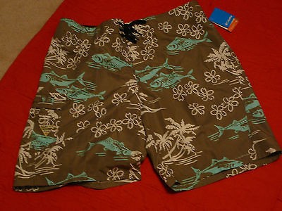 Columbia Mens Angler Champion Board Shorts PFG sz 40 ins 11 MSRP $60