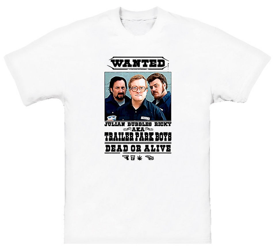 trailer park boys t shirt in Mens Clothing