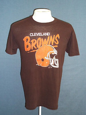 VTG 90s CLEVELAND BROWNS T Shirt SMALL DAWG POUND Kosar