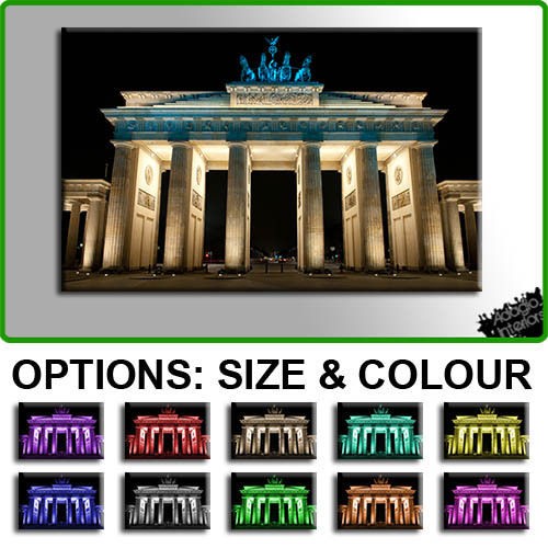 PREMIUM NEW   Brandenburg Gate Germany   10 COLOURS / SIZES