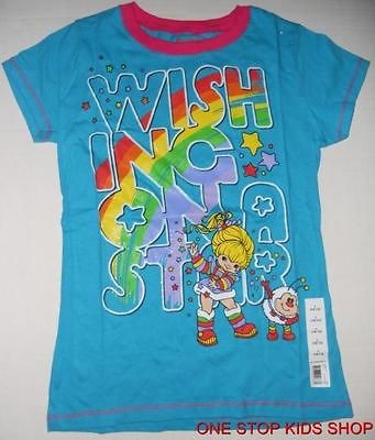 RAINBOW BRITE Girls 4 5 6 6X 7 8 10 12 14 16 Short Sleeve SHIRT Tee 