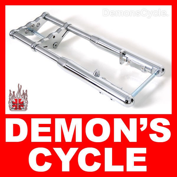 CHROME BILLET CUSTOM FRONT END WIDE GLIDE 4 OVER STOCK 3 RAKE FOR 