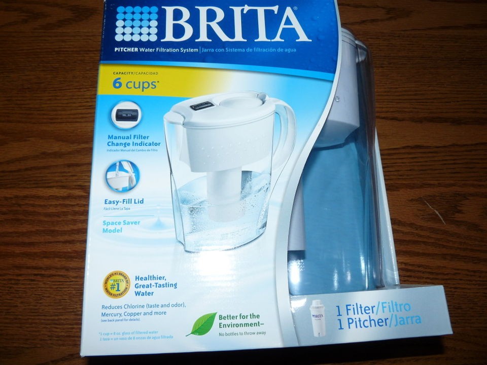 Brita Pitcher Space Saver W/Indicator Filter Brand new