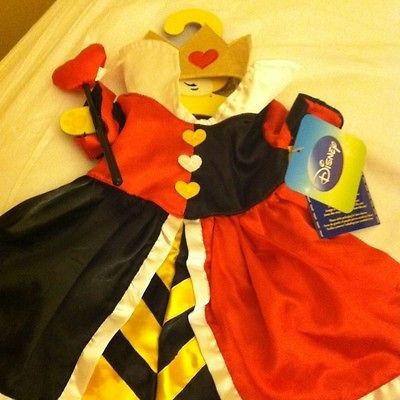 BUILD A BEAR Disney Queen Of Hearts Outfit NWT ADORABLE ONLY ONE on 