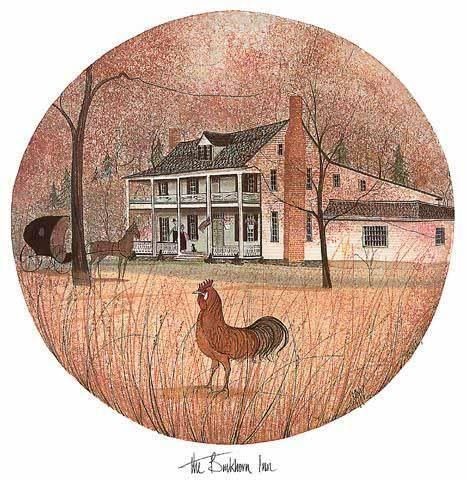 Buckhorn Inn P. Buckley Moss Print