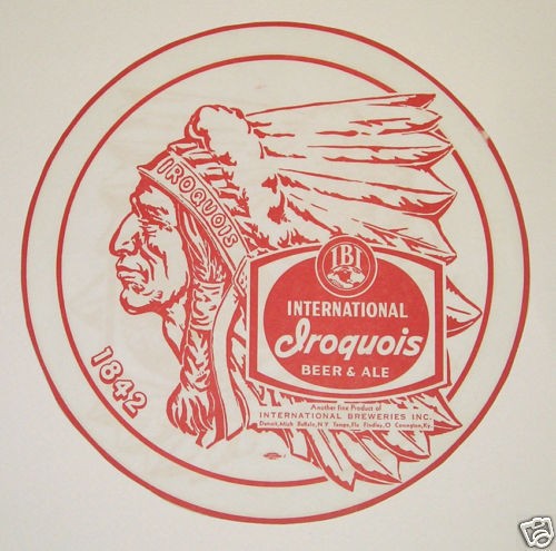 Iroquois IBI International sm. beer tray liner coaster