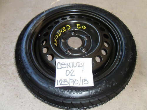 97 04 BUICK CENTURY SPARE TIRE DONUT 125/70/15 OEM