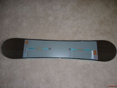 NEW 2013 BURTON MENS CUSTOM CAMBER CHANNEL SNOWBOARD 154 CM