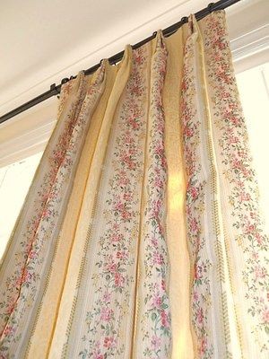 Lee Jofa JOSEPHINE LISER Drapes woven Liserre stripes Custom curtains 