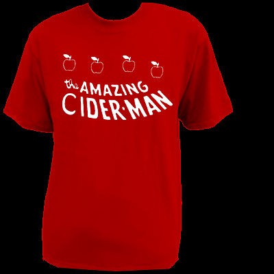 The Amazing Cider Man Cider Beer Festival T Shirt Funny Stag Tee 