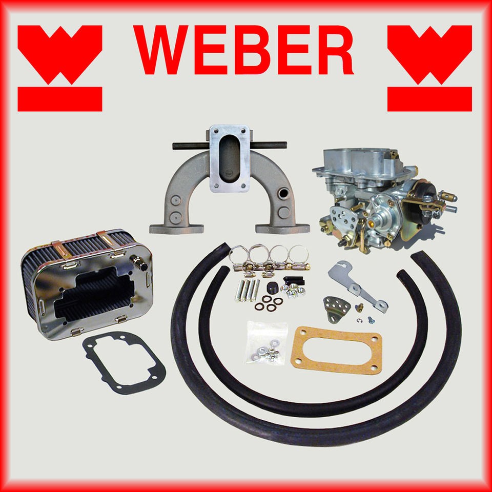 32/36 DGV PROGRESSIVE CARB GENUINE WEBER CARBURETOR WITH MANUAL CHOKE 