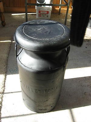 VINTAGE MILK CAN PENN STATE UNIVERSITY CREAMERY VALLEY FARMS