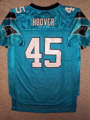 REEBOK Carolina Panthers BRAD HOOVER nfl THROWBACK Jersey YOUTH KIDS 