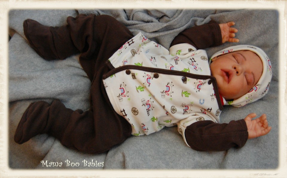   baby Reborn ~ sleeping infant NEW Chloe / Camille by Ann Timmerman