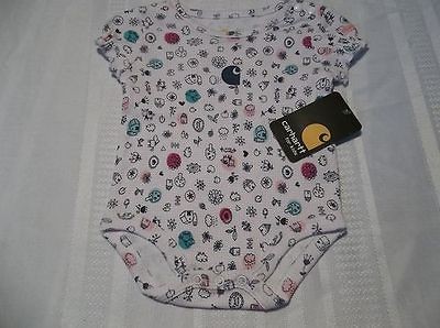 Carhartt Toddler baby girls size 3mo 6mo 9mo 12mo 18mo farm family 