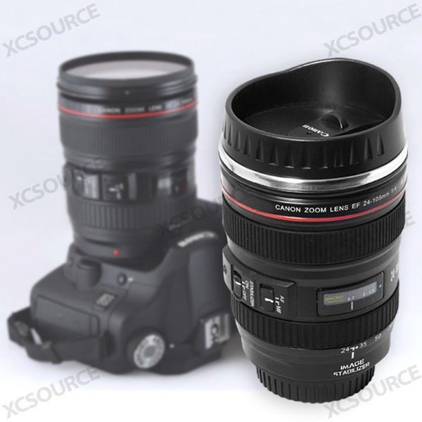 350ml Canon Camera lens cup / mug 24 105mm f/4L USM Stainless steel 