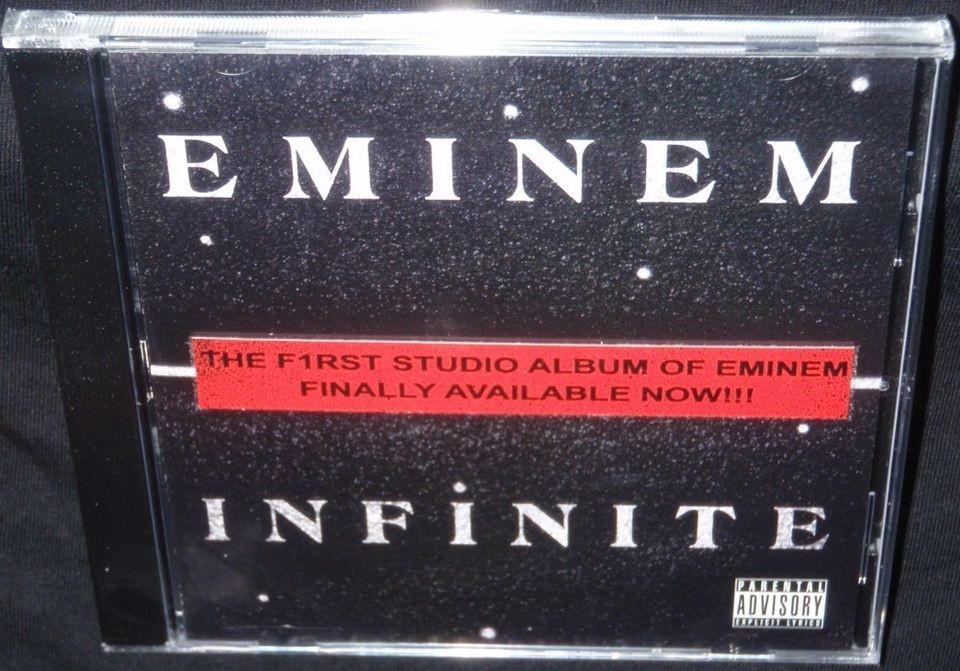 EMINEM INFINITE ULTRA RARE NEW SEALED OFFICIAL CD PRESSING PROOF KON 