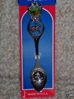 CAROUSEL SOUVENIR SPOON, KNOEBELS PARK, PA.