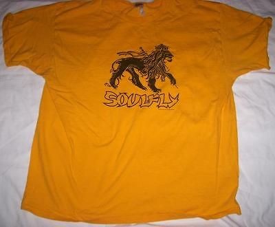 SOULFLY XL CONCERT SHIRT,sepultur​a,nailbomb,def​tones,slayer,m 