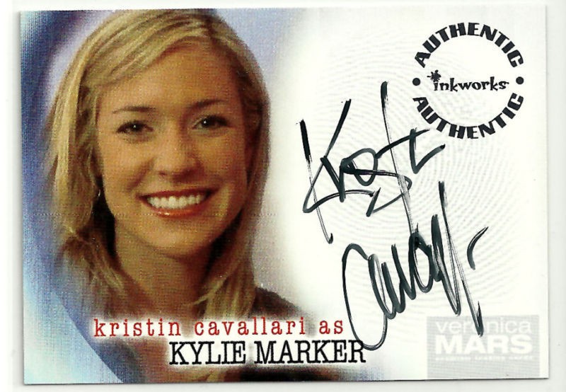 Kristin Cavallari Autograph Veronica Mars Auto Hills