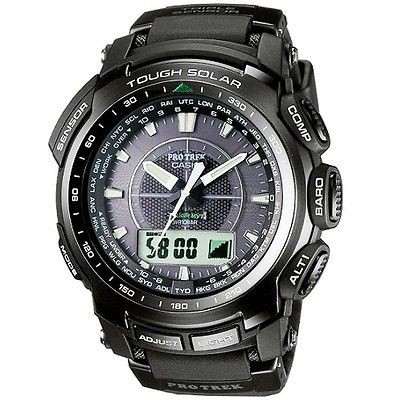 Casio Tough Solar Protrek Radio Controlled Alarm Chronograph PRW 5100 