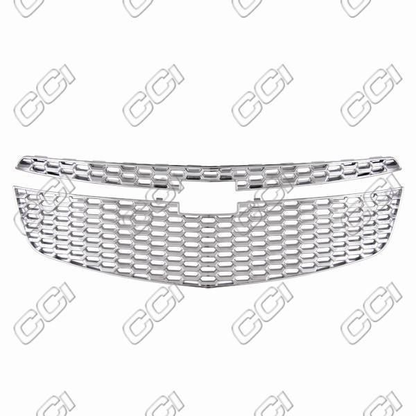 2011 2012 CHEVROLET CRUZE CHROME GRILLE INSERT OVERLAY