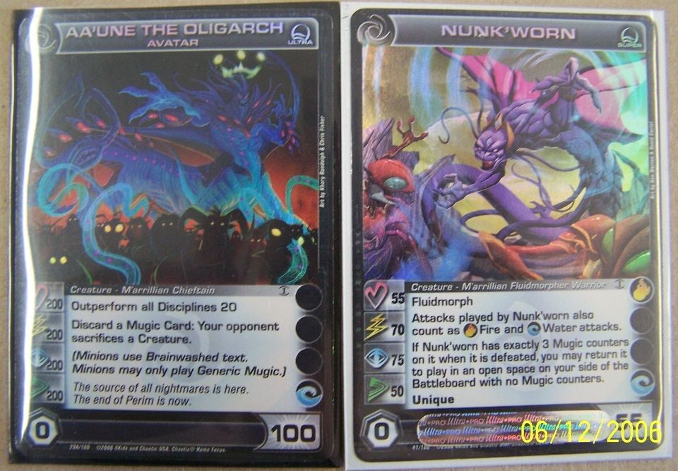 24 ULTRA super Rare Chaotic Cards AAUNE THE OLIGARCH 200 200 200 200 