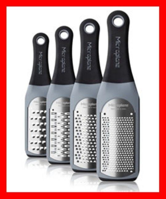 MICROPLANE ZESTER GRATER CITRUS CHEESE CHOCOLATE   Grey Artisan Series