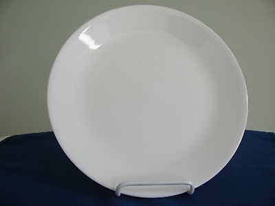 Corelle WINTER FROST WHITE Plates 4 Dinner & 4 Luncheon EUC