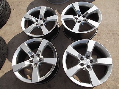 20 2010 2013 CHEVY CAMARO SS MIDNIGHT SILVER OEM WHEELS RIMS 5444 