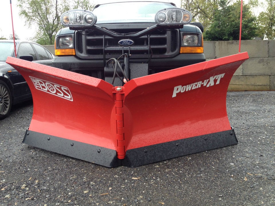 BOSS 92 Power V XT Snow Plow Steel RT3 Smarthitch RT3 Snowplow VXT