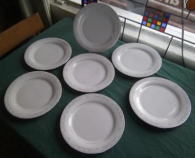 CROWN MING COQUILLE FINE CHINA JIAN SHIANG 10.5 DINNER PLATES 