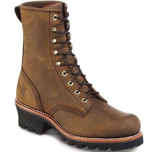 Chippewa 26376 8 Sportility Logger Work Boots 7.5M