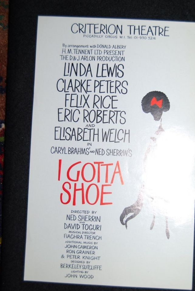 Elisabeth Welch Clarke Peters I Gotta Shoe Lewis Flyer