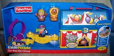 FISHER PRICE LITTLE PEOPLE ON THE GO CIRCUS SET KOHLS