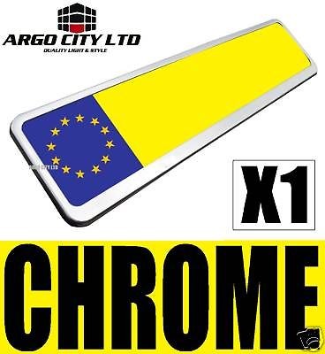 CHROME NUMBER PLATE HOLDER CITROEN SAXO VTR VTS C1 C2