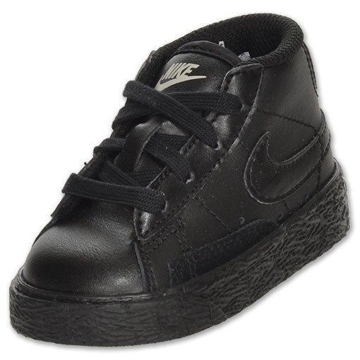 Nike Blazer Mid Baby Toddler Sneakers New Sale All Black