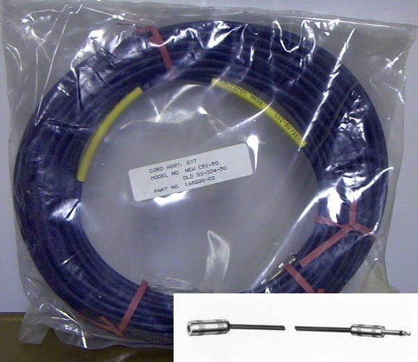 David Clark C51 50 50 Extension Cable, 16822G 03, SX 334 50