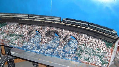 RR, Indian Creeks VIADUCT circa 1850 S Gauge NEW ITEM Historic 