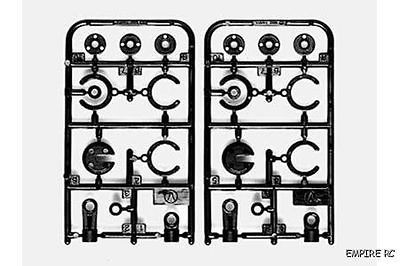 Tamiya 50598 CVA Mini Shock II V Parts (Damper Collar)