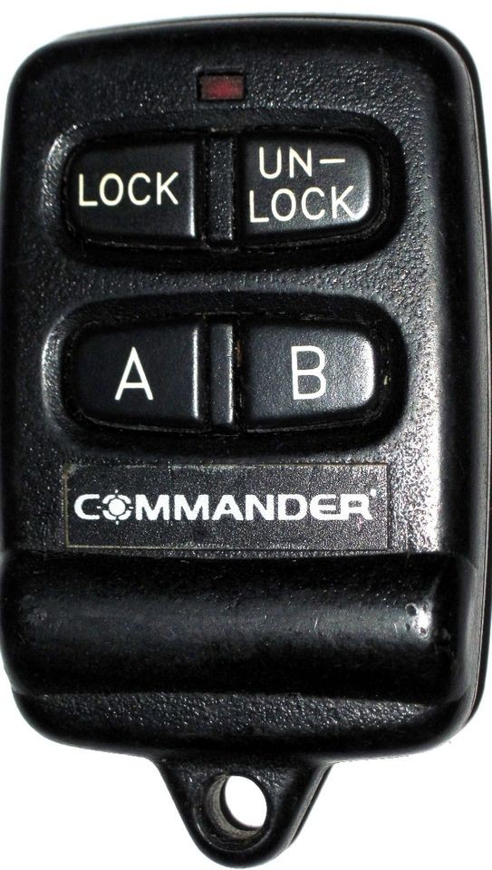 COMMANDER REMOTE JT3KT7A STARTER ALARM FOB KEYLESS ENTRY CLICKER 