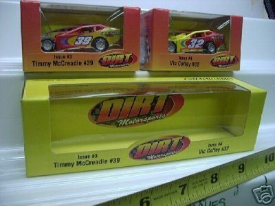 ERTL NUTMEG COLLECTIBLES 2004 VIC COFFEY + TIM McCREADIE DIRT 