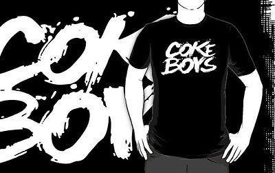 COKE BOYS ADULT T SHIRT OR HOODIE FRENCH MONTANA NEW YORK HIP HOP COKE 