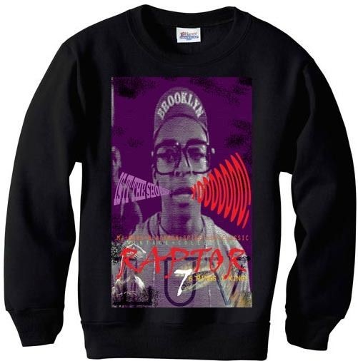 Raptor 7 spike lee MICHAEL JORD BLACKMON SWEATER SWEATSHIRT nba bulls 