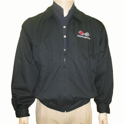 Corvette C3 Emblem Black Twill Jacket