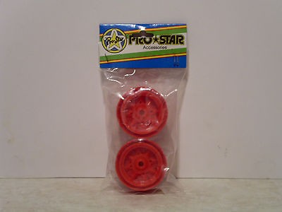 Prostar Wheels w/ screws for Tamiya Hornet, 1 pair vintage